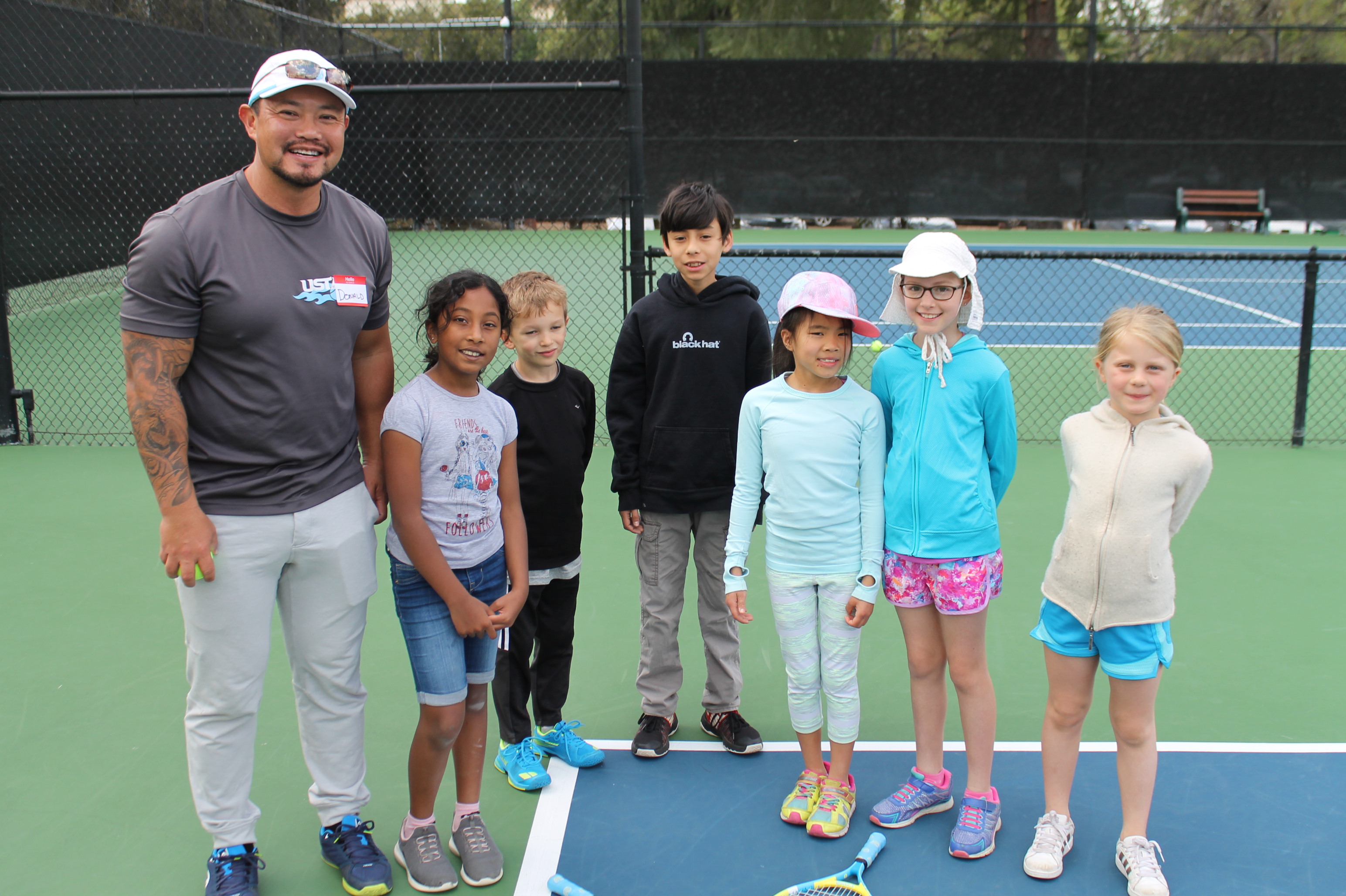 Local Youth Take Part in the Men’s Pro Tennis Championships