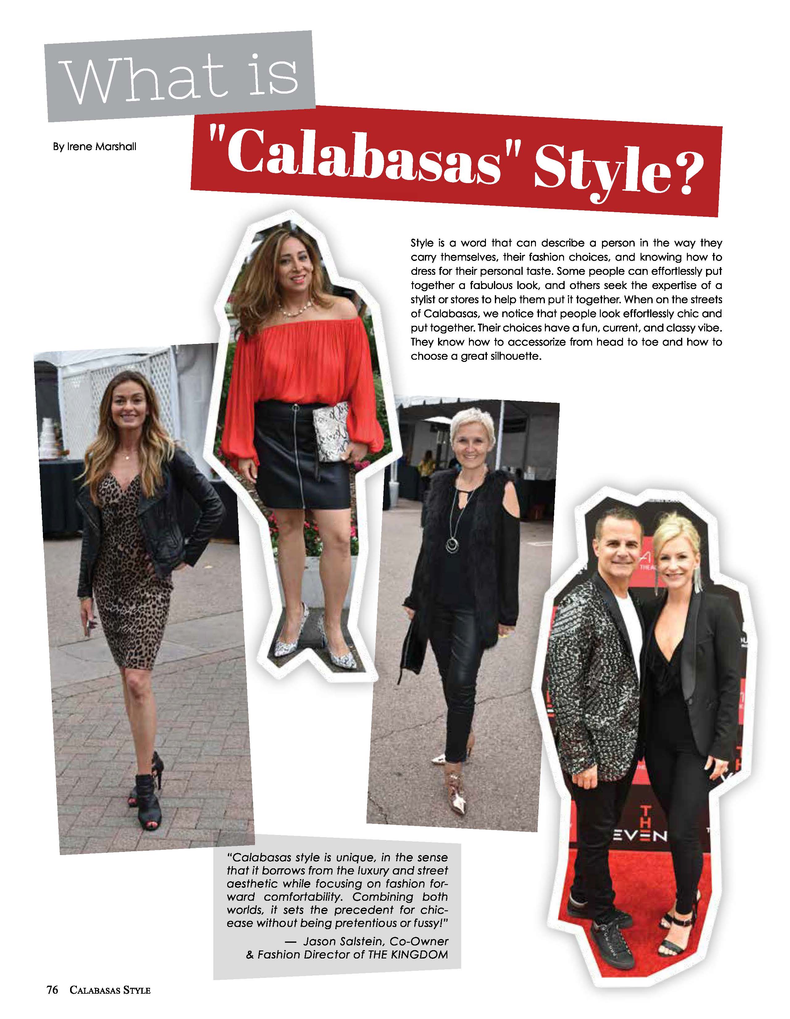 What is Calabasas Style Page 1