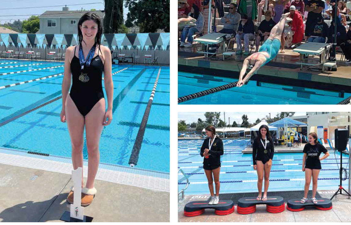 Calabasas Swimmer Makes a Splash