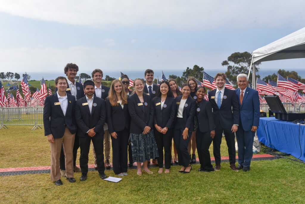 26 9 11 Ceremony at Pepperdine SamBravo